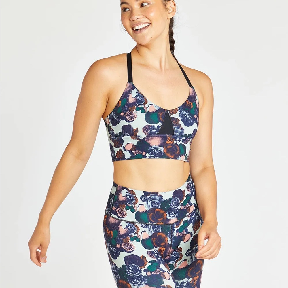 Oiselle Bird Hug Long Bra (Size Medium)